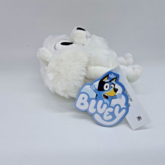 nwt LILA THE White MALTESE 6.5" Small Stuffed Plush - Bluey & Friends Puppy Dog - Picture 3 of 6